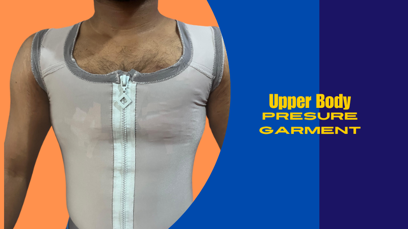 upper body pressure garment front